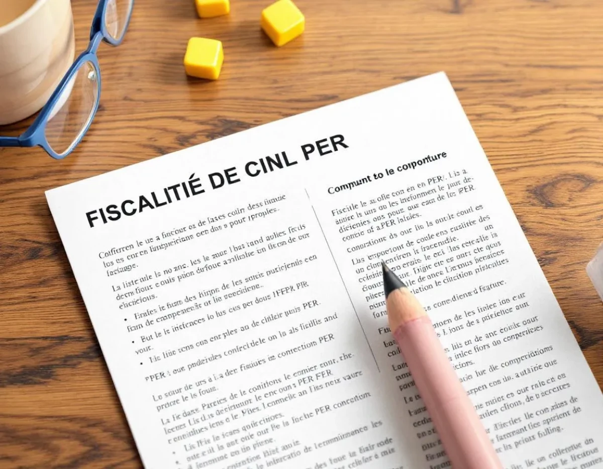 Fiscalité PER : Comprendre les nuances fiscales entre PER individuel et collectif