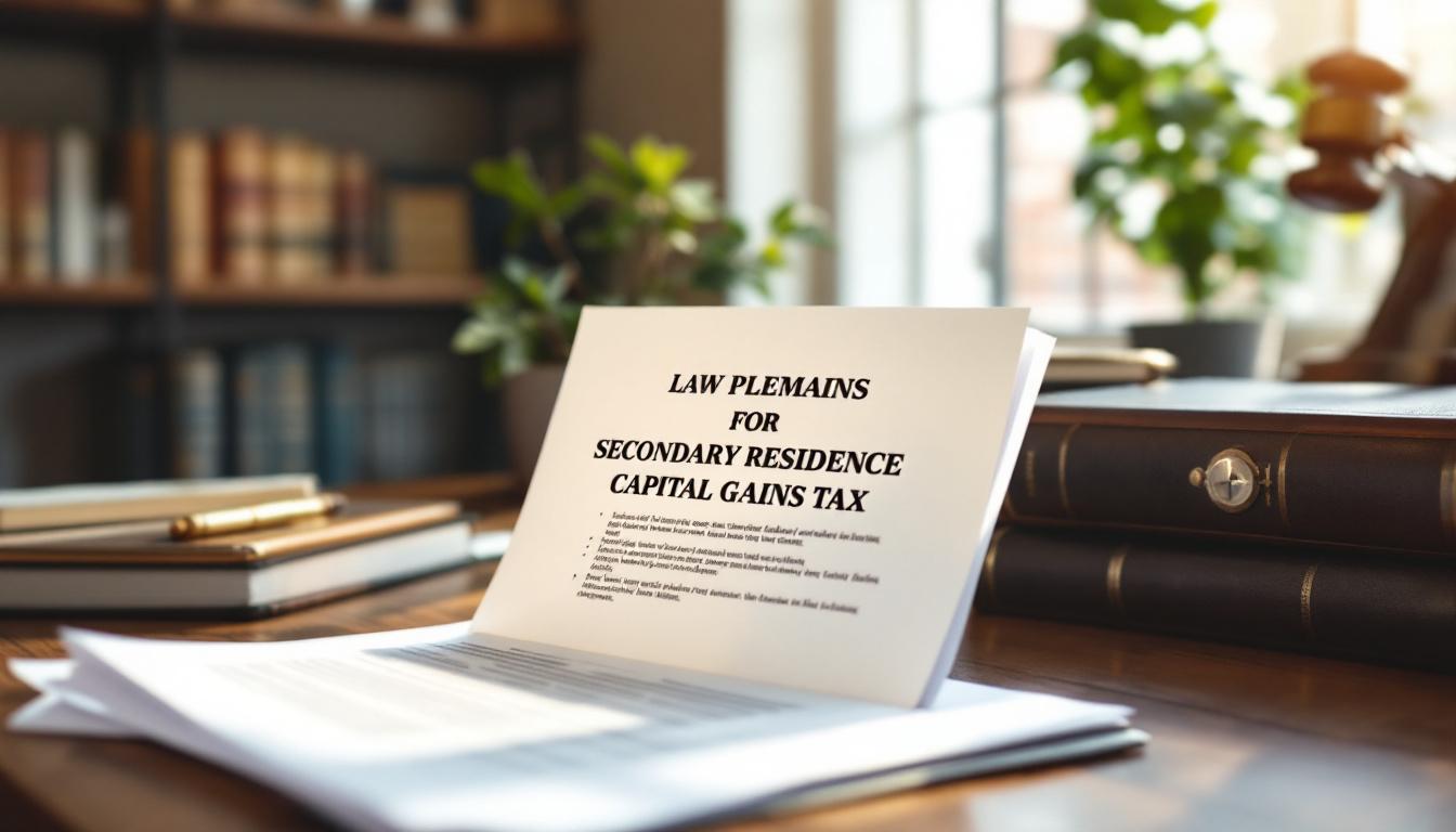 Fiscalité de la plus value résidence secondaire expliquée