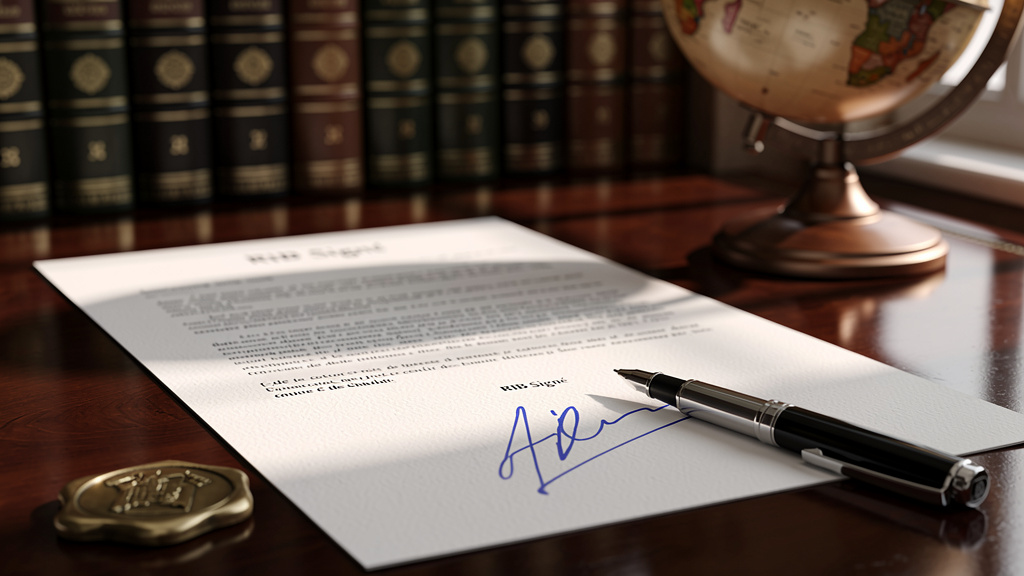 Rib signé est-il un document légalement contraignant
